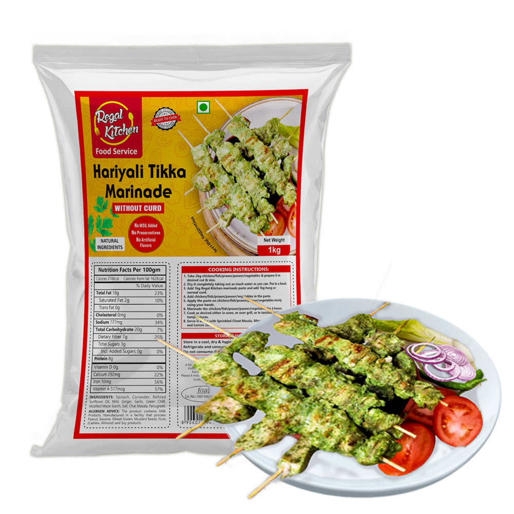 Hariyali Tikka Marinade Regal Kitchen